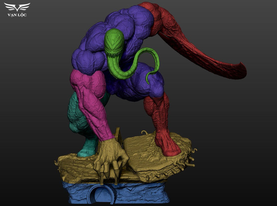 file in 3D nhân vật Venom