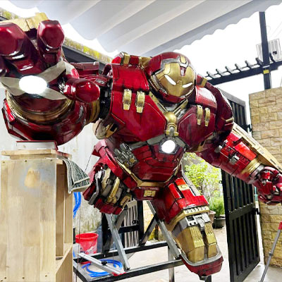 Hoàn thiện in 3D Mô Hình Nhân Vật Hulkbuster