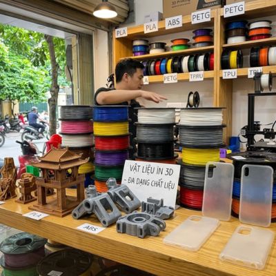 Cách chọn vật liệu in 3D phù hợp cho sản phẩm công nghiệp