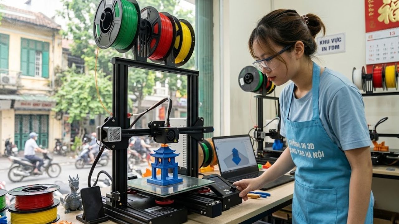 công nghệ in 3d fdm