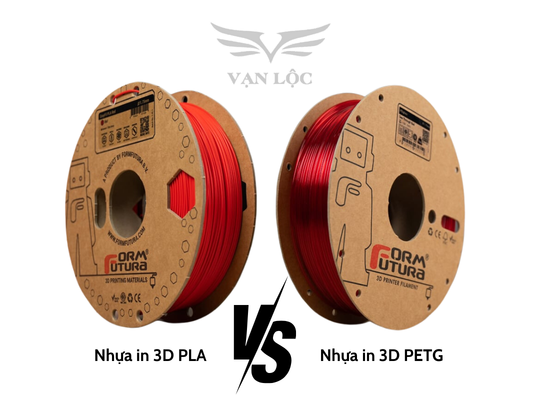 so sánh nhựa in 3D PLA và PETG